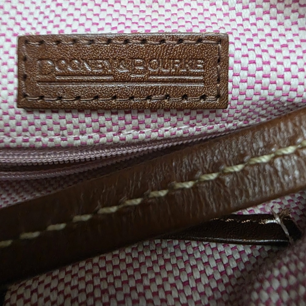 Dooney & Bourke Crossbody Bag Tan/Brown - Picture 4 of 7